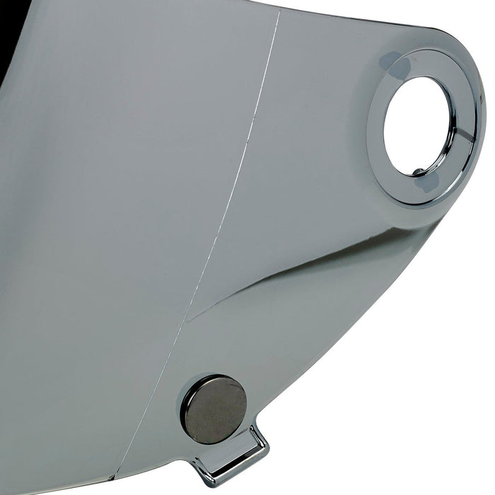 BILTWELL Gringo S Gen 2 Flat Shield - Chrome Mirror (fits ECE 22.05 model)