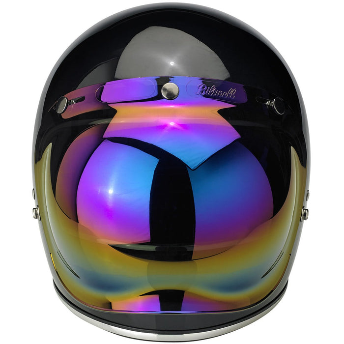 BILTWELL Bubble Shield - Rainbow Mirror