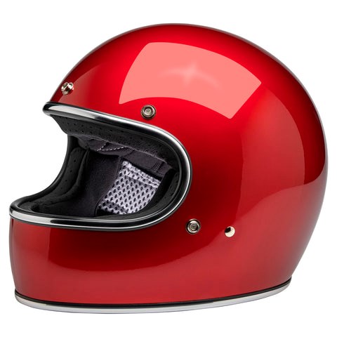 Biltwell Gringo ECE Helmet - Metallic Cherry Red