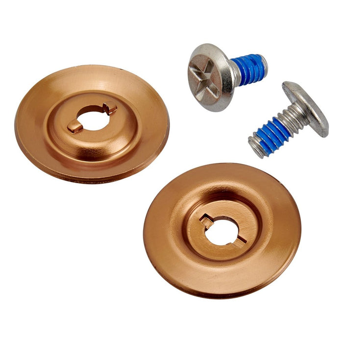 BILTWELL Hardware Kit - Bronze with Silver Screw