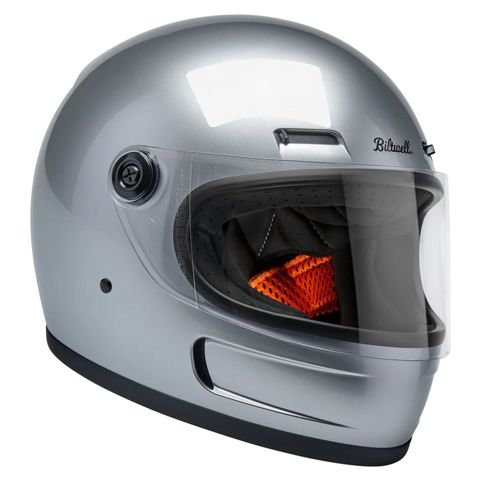 BILTWELL Gringo SV Helmet 22.06 - Gloss Silver