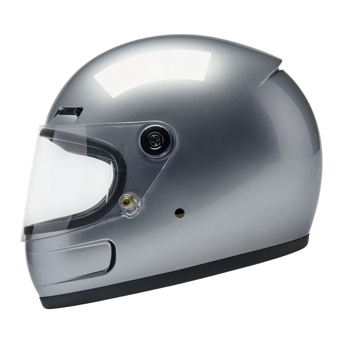 BILTWELL Gringo SV Helmet 22.06 - Gloss Silver