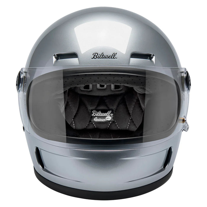 BILTWELL Gringo SV Helmet 22.06 - Gloss Silver