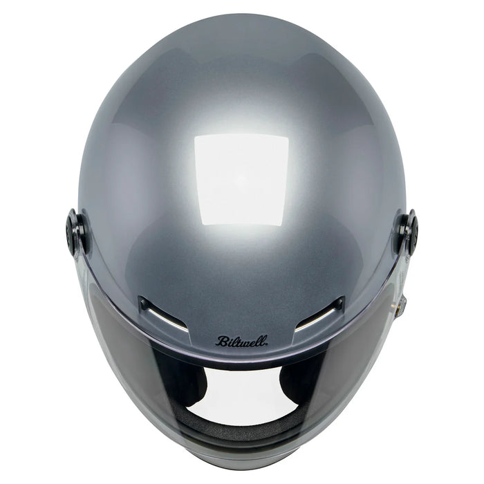 BILTWELL Gringo SV Helmet 22.06 - Gloss Silver