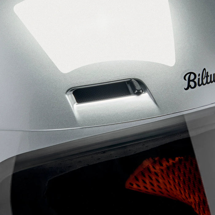 BILTWELL Gringo SV Helmet 22.06 - Gloss Silver