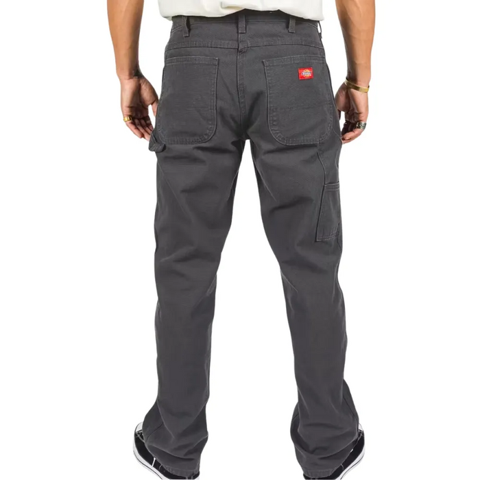 DICKIES Canvas Utility Carpenter Pants - Rinsed Black