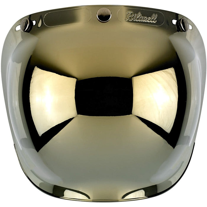 BILTWELL Bubble Shield - Gold Mirror