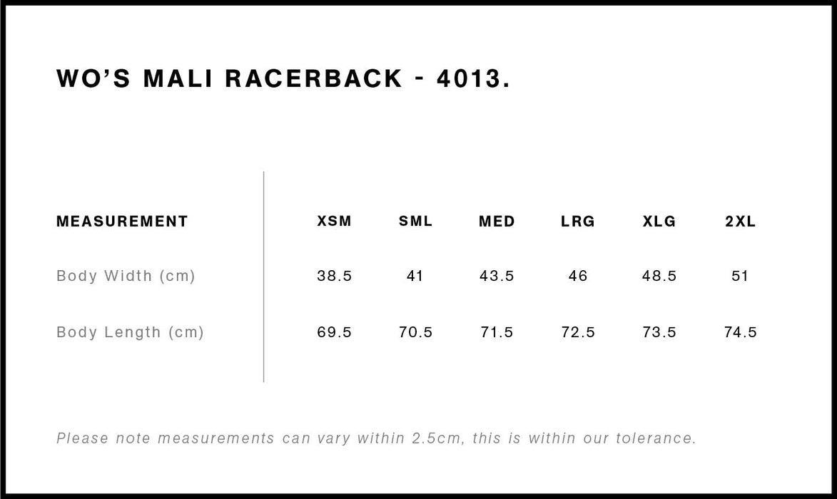 IRON & RESIN Women's Racerback