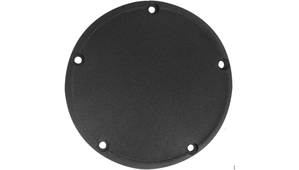 DRAG SPECIALTIES Derby Cover -  Wrinkle Black