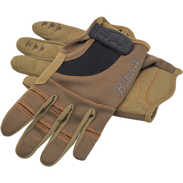 BILTWELL Moto Glove - Brown/Orange