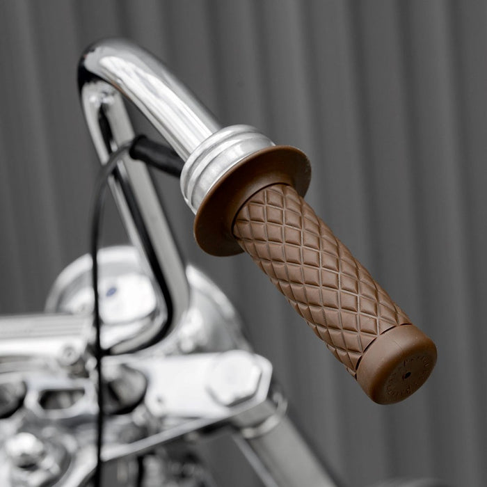 BILTWELL Grips - Thruster 1" - Chocolate