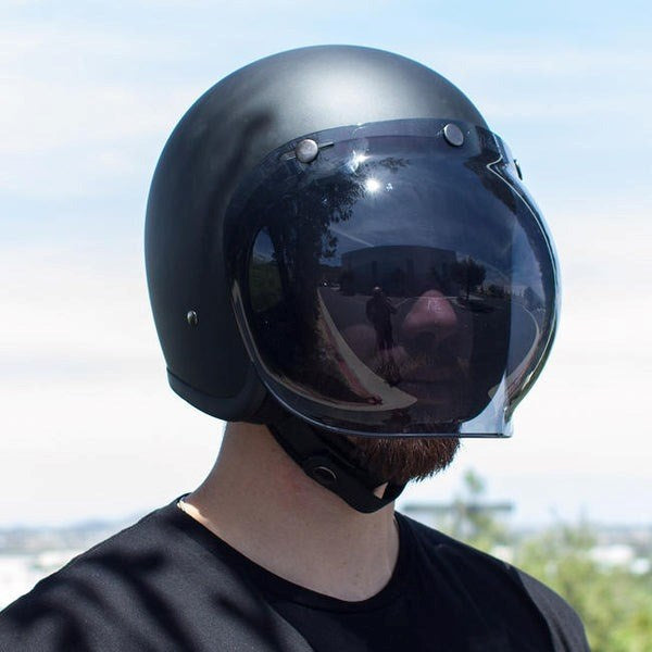 BILTWELL Bubble Shield - Smoke