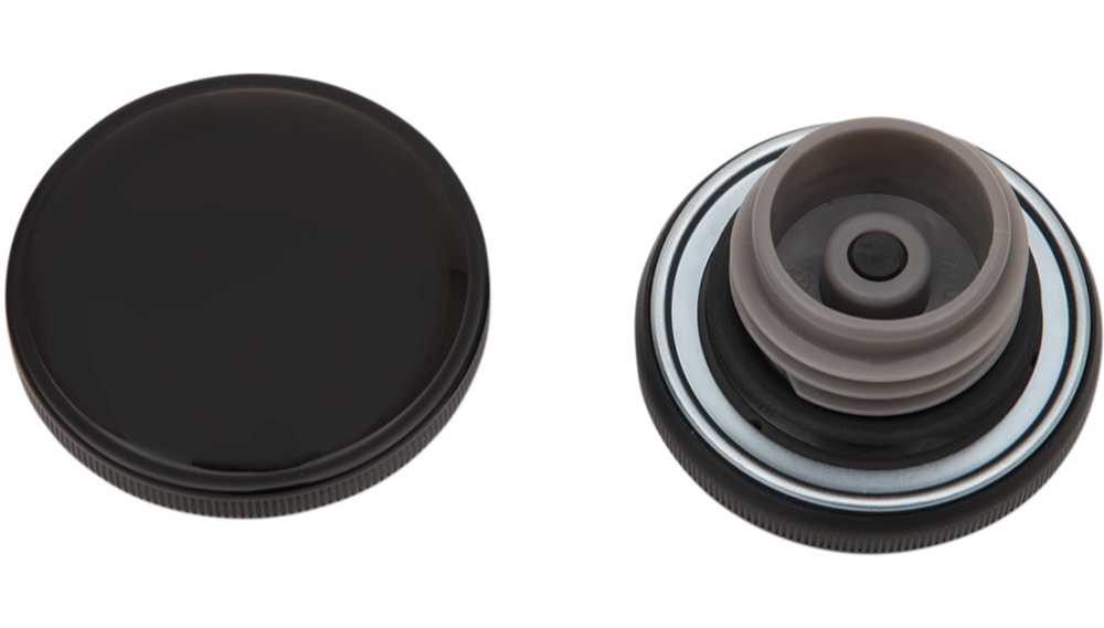 DRAG SPECIALTIES Fuel Cap - Vented Screw-In- Black