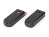Strut Light Kit with Red Run/Brake & Amber Turn Signal - Black. Fits Softail 1984-2017.