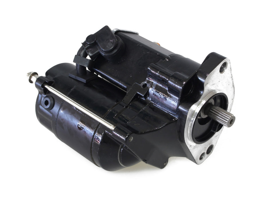 1.4kw Starter Motor - Black. Fits Big Twin 1989-2006