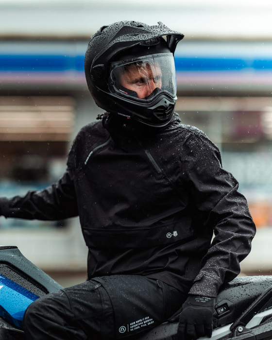 AKIN x GORM MOTO Anorak - Black