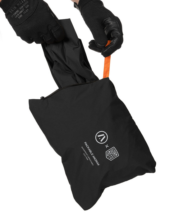 AKIN x GORM MOTO Anorak - Black