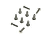 Front Disc Rotor Bolts - Polished Stainless 12 Point. 10x 5/16in.-18 x 1.0in.. Fits Most HD models 1984up.