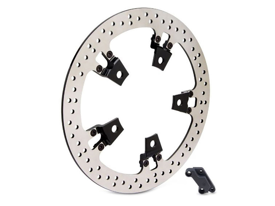 14in. Left Hand Front Big Brake Disc Rotor. Fits Touring 2014-2023.