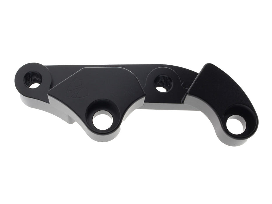 Replacement Big Brake Caliper Mount. Fits Softail 2015-2017 & Dyna 2006-2017 with OEM 11.8in. Disc.