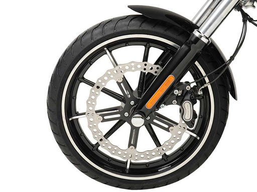 15in. Left Hand Front Jagged Big Brake Disc Rotor. Fits Softail 2000-2014 & Dyna 2000-2005.