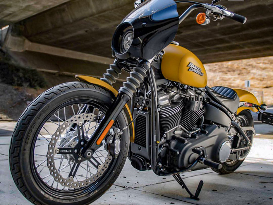 15in. Left Hand Front Jagged Big Brake Disc Rotor. Fits Softail Street Bob, Breakout & Low Rider 2018up & Standard 2020up.