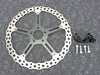 15in. Left Hand Front Jagged Big Brake Disc Rotor. Fits Softail Street Bob, Breakout & Low Rider 2018up & Standard 2020up.
