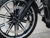 15in. Left Hand Front Jagged Big Brake Disc Rotor. Fits Softail Street Bob, Breakout & Low Rider 2018up & Standard 2020up.