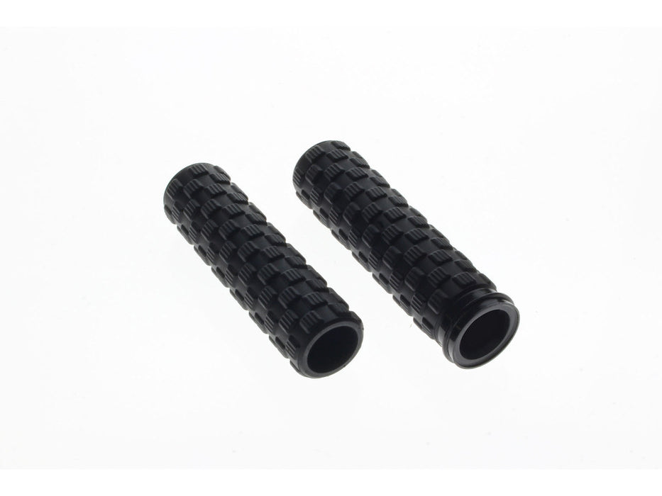 Air Trax Handgrips - Black. Fits Big Twin 2008-2024 with Throttle-by-Wire