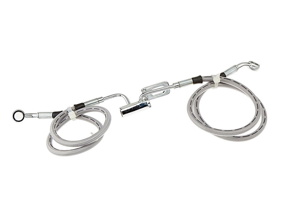 Replacement +3in. Extension Brake Line. Fits Softail 2007-2010.