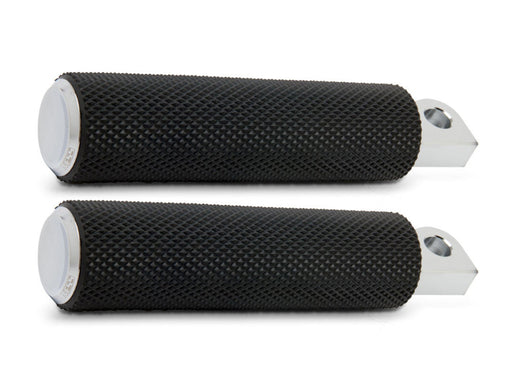 Knurled Fusion Footpegs - Chrome.