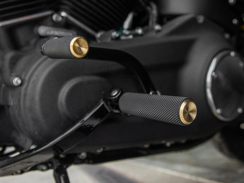 Knurled Fusion Shiftpeg - Brass