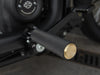 Knurled Fusion Footpegs - Brass. Fits Softail 2018up Front Rider