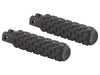 Air Trax Footpegs - Black. Fits Softail 2018up Front Rider