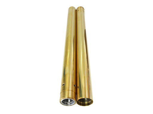 Fork Tubes - Gold. Stock Length. Fits Softail 2018up.