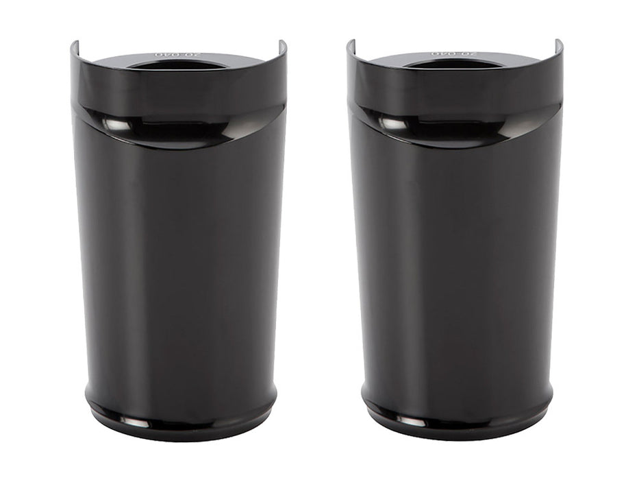 Smooth Fat Fork Boots - Black. Fits Touring 2014up.