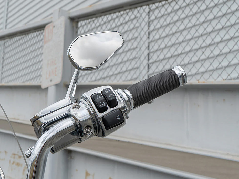 Mini Stocker Forged Mirror - Chrome. Fits Right