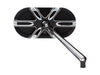 Deep Cut Caged Series Mirror - Black. Fits Right.