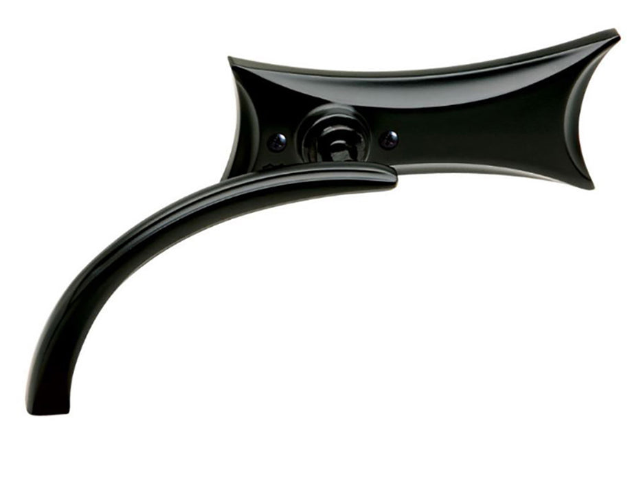 Four Point Mirror - Black. Fits Left.