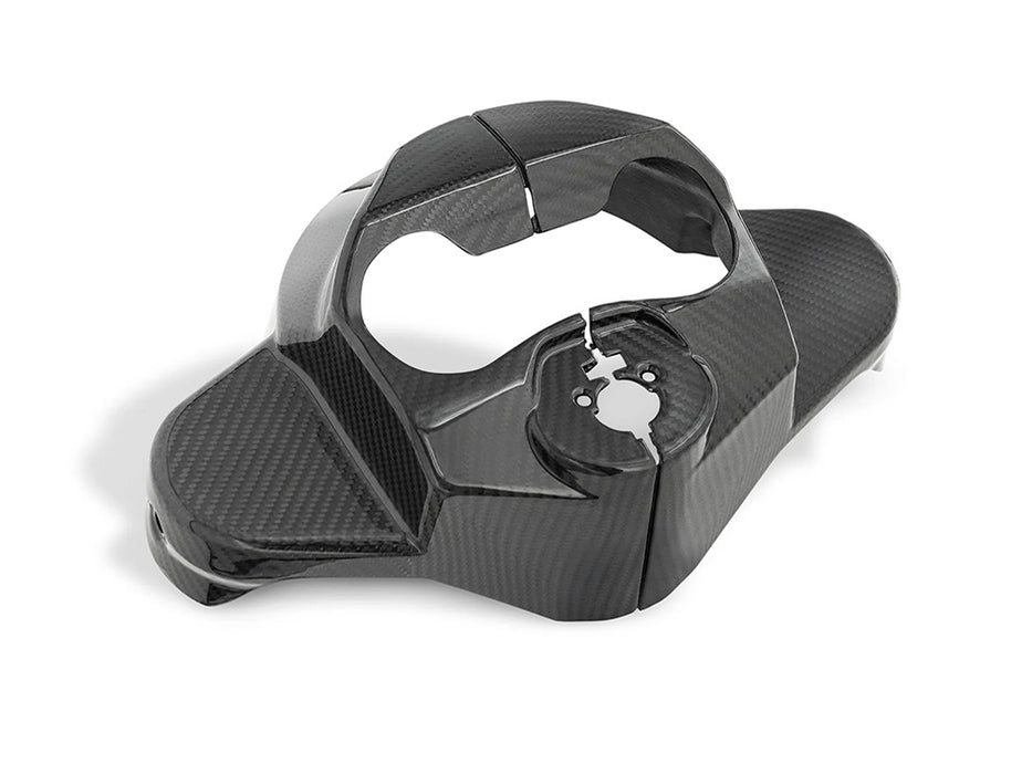 Carbon Fork Cover - Gloss Finish. Fits Road Glide 2024up
