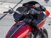 Carbon Fork Cover - Gloss Finish. Fits Road Glide 2024up
