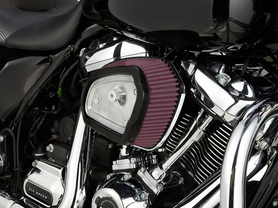 Stage 1 Big Sucker Air Cleaner Kit - Chrome. Fits Touring 2017-2023