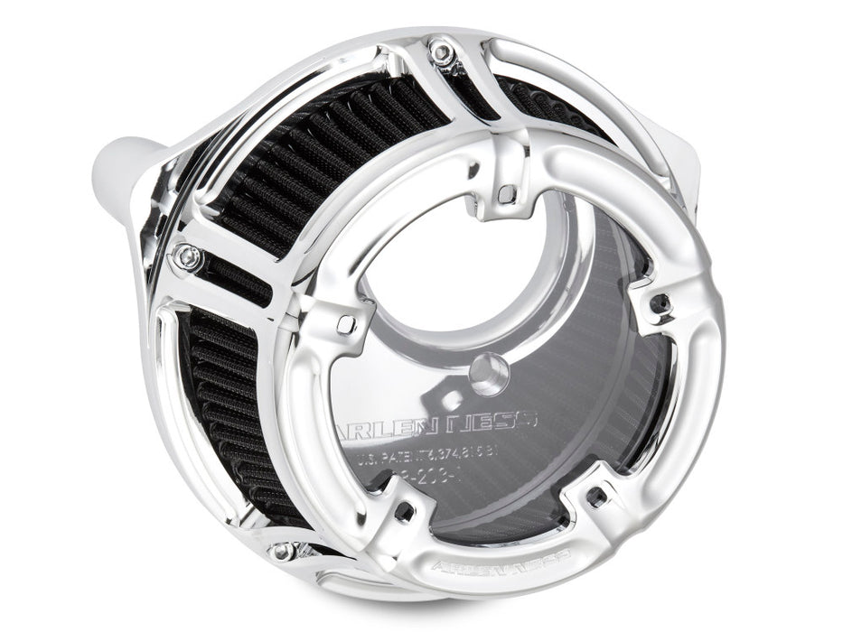 Method Clear Air Cleaner Kit - Chrome. Fits Touring 2017-2024 & Softail 2018-2024