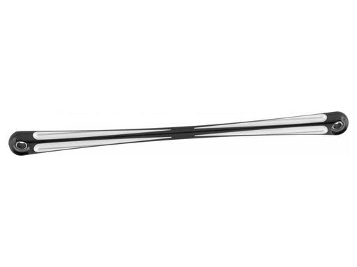 Round Deep Cut Shift Linkage Rod - Black. Fits Softail 1986up, Touring 1980up & Dyna Wide Glide 1993-2003