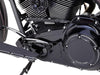Beveled Shift Linkage Rod - Black. Fits Softail 1986up, Touring 1980up & Dyna Wide Glide 1993-2003