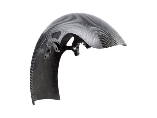 Carbon Wrapper Front Fender. Fits CVO Touring 2023up, Street Glide & Road Glide 2024up & Touring 2025up with 19in. Front Wheel
