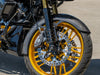 Carbon Wrapper Front Fender. Fits CVO Touring 2023up, Street Glide & Road Glide 2024up & Touring 2025up with 19in. Front Wheel