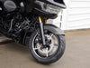 Carbon Fibre Radial Fat Wrap Front Fender. Fits CVO Touring 2023up, Street Glide & Road Glide 2024up & Touring 2025up with 18in.x8in. Front Wheel