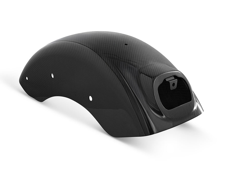 Carbon Rear Fender - Gloss Finish. Fits Softail Low Rider 2018-2020, Low Rider S 2020up & Low Rider ST 2022up