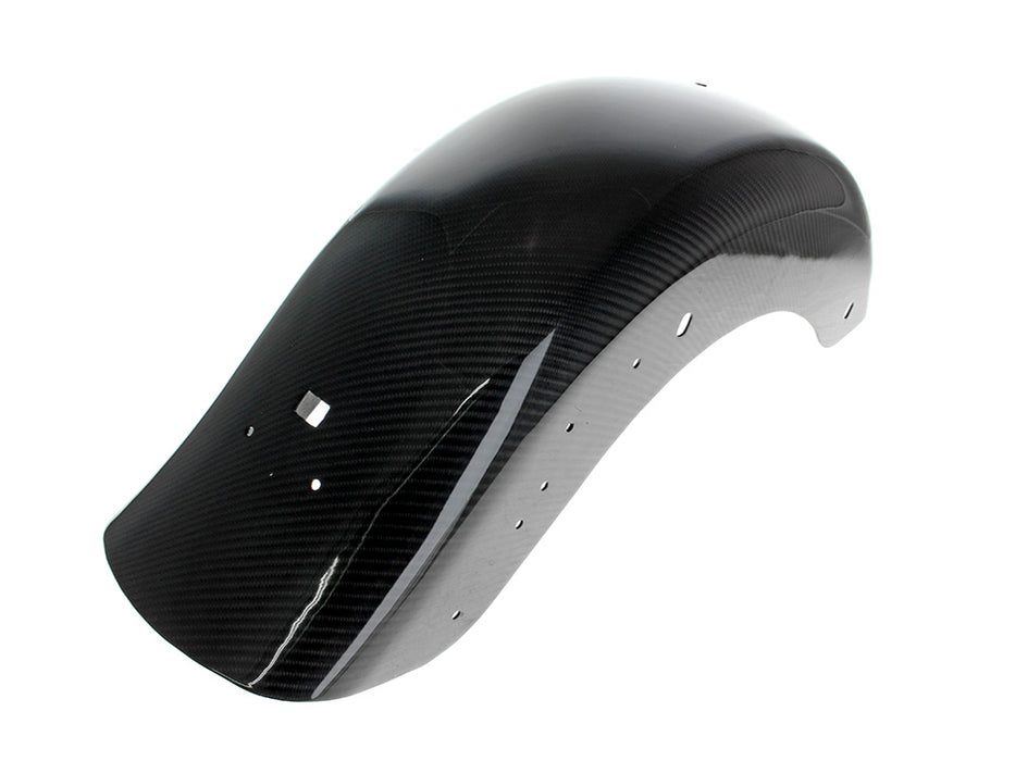 Carbon Rear Fender - Gloss Finish. Fits Touring 2009up with OEM Lighting